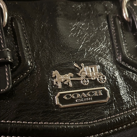 Coach Black Signature Shoulder Bag - Picture 2 of 11